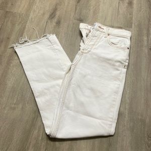 Urban Outfitters/Brightside Boutique Off-white Boyfriend Jeans